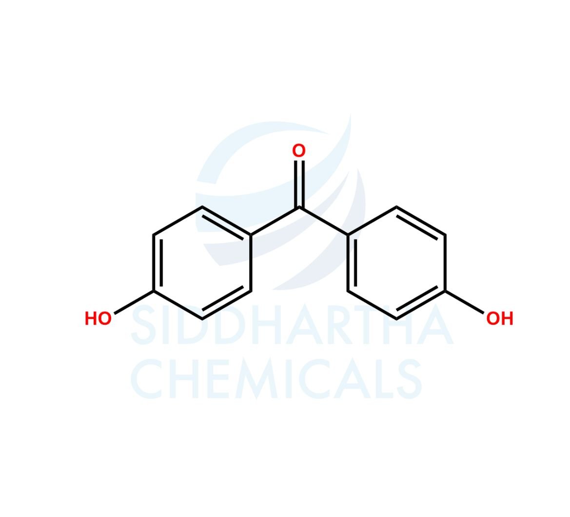4,4'-Dihydroxybenzophenone Structure