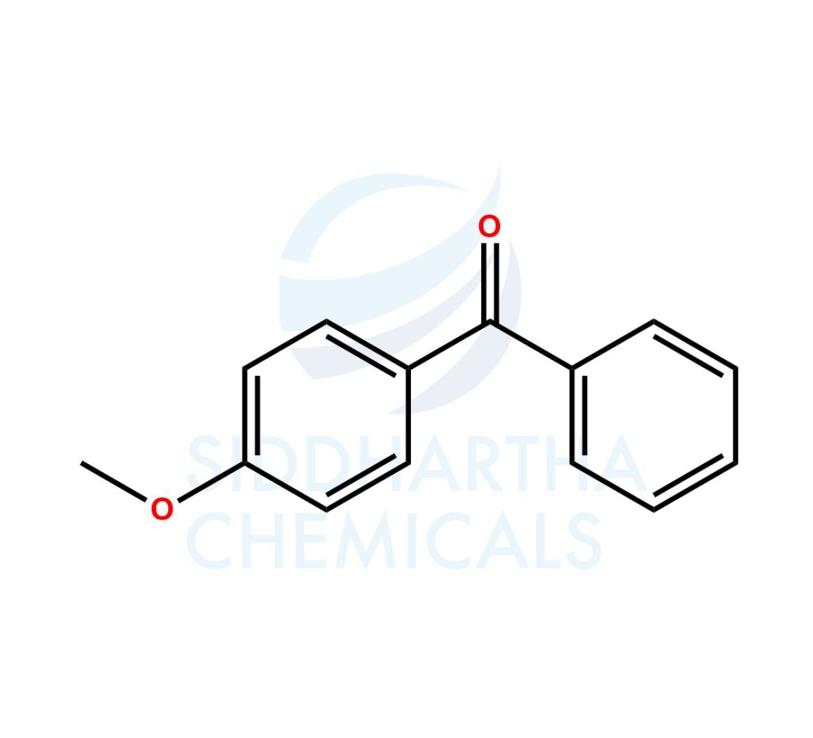 4-Methoxybenzophenone Structure